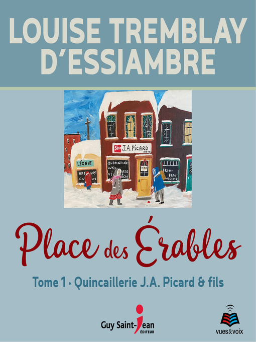 Cover image for Place des Érables--Tome 1